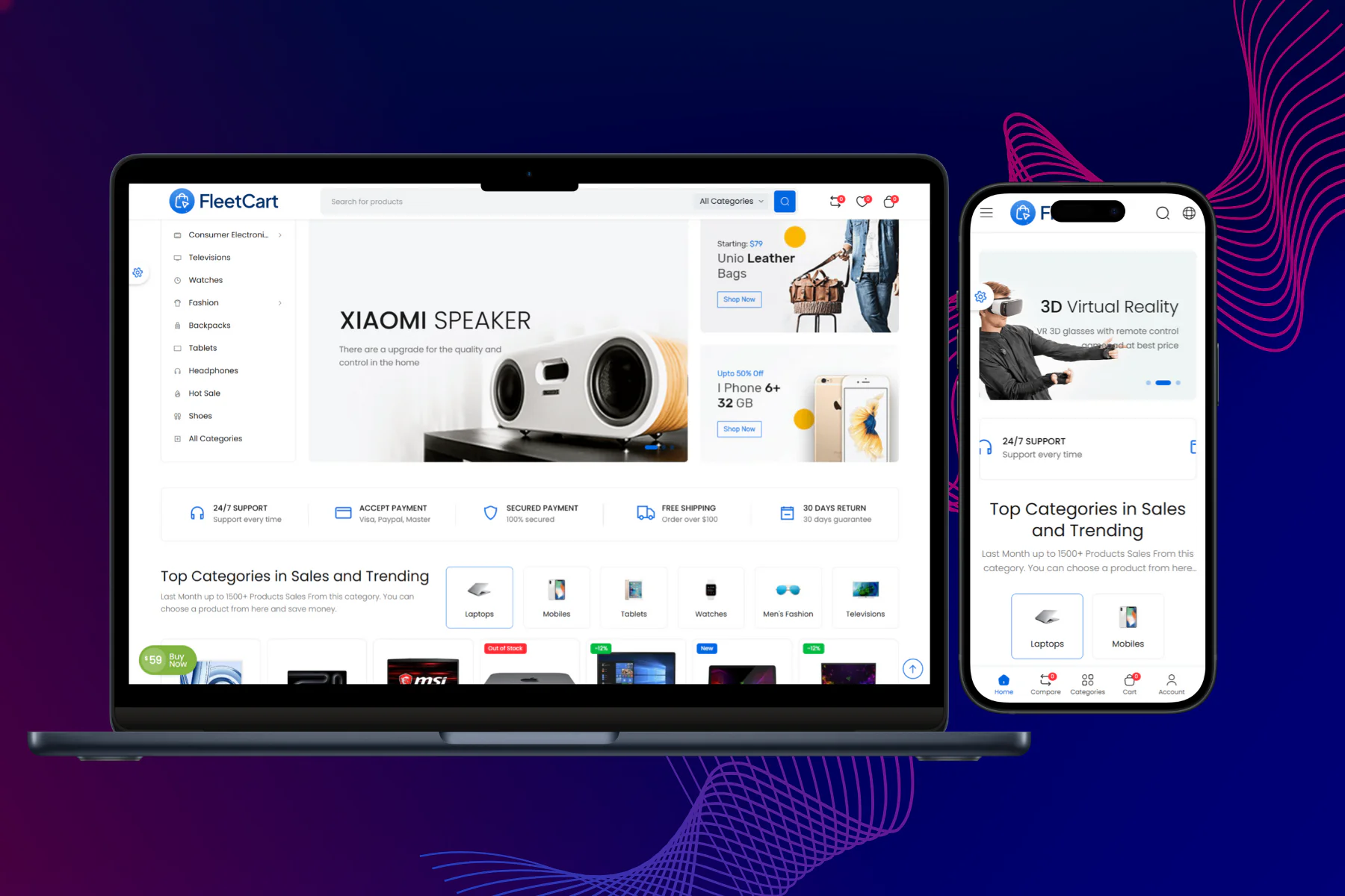 FleetCart - Ecommerce Moderno CMS